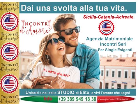 incontro bakeca catania|Single a Catania, agenzia matrimoniale club per single sicilia